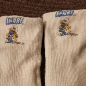 Smurf Socks Vintage